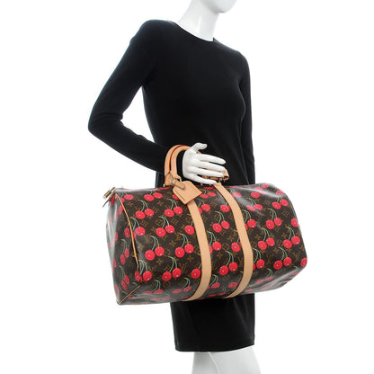 Louis Vuitton Monogram Cerises Keepall 45 2 of 9