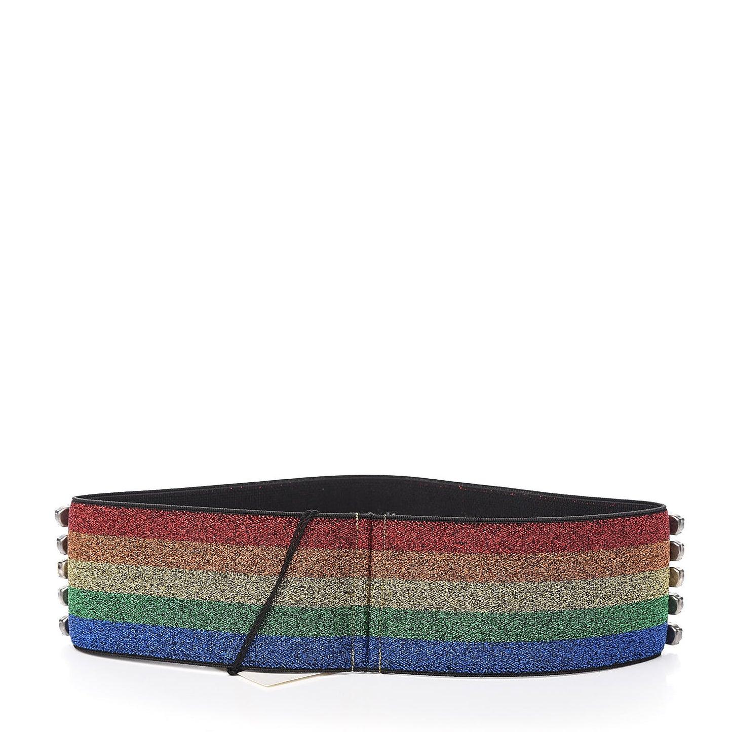 Metallic Crystal Embellished Webby Headband 57 Rainbow