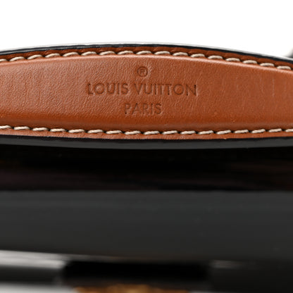Louis Vuitton Patent Calfskin Monogram Cherrywood BB Black 6 of 9