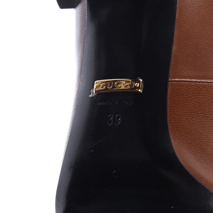 Gucci Malaga Kid Pumps 39 Bright Cuir 7 of 9