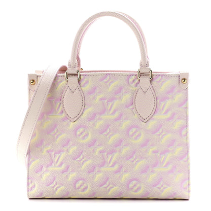 Louis Vuitton Empreinte Monogram Summer Stardust Onthego PM Pink 1 of 11