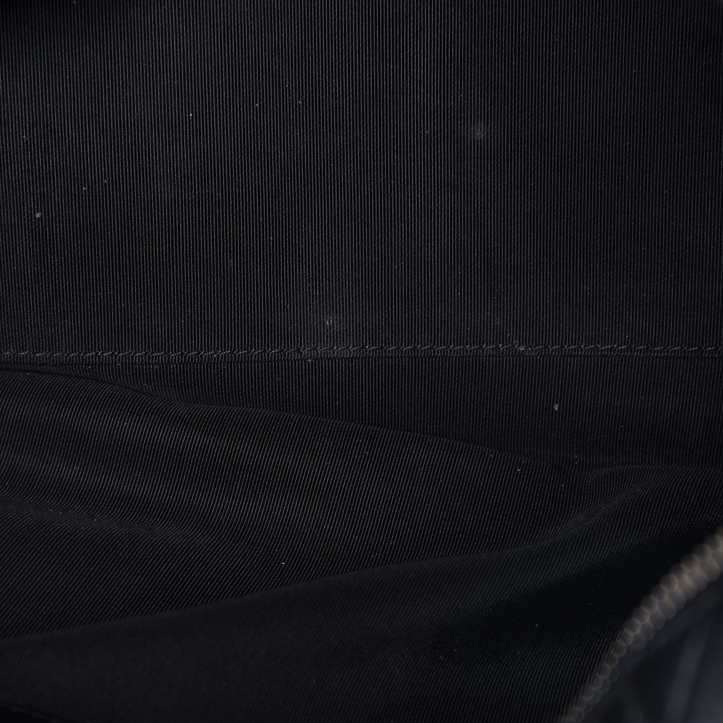 Calfskin Chevron CC All Day Long Boston Black