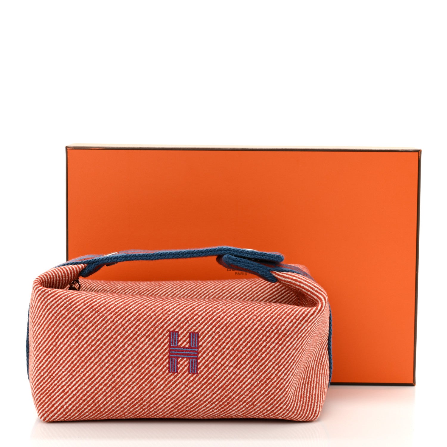 Hermes Wool Small Bride-A-Brac H Natte Pouch Tomette 12 of 12