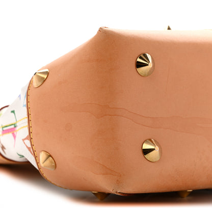 Louis Vuitton Monogram Multicolor Judy MM White 7 of 13