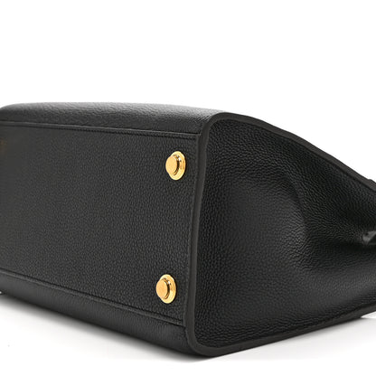 Louis Vuitton Taurillon City Steamer PM Black 10 of 11