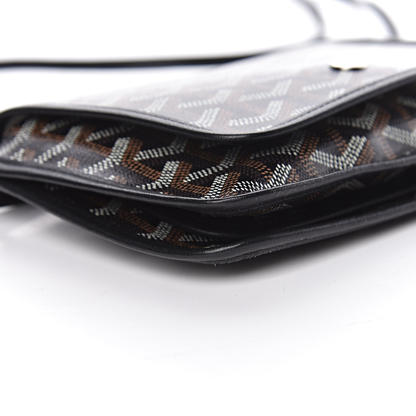 Goyardine Plumet Wallet Clutch Black