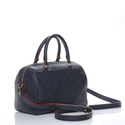 Louis Vuitton Empreinte Speedy Bandouliere 25 NM Marine Rouge 4 of 8