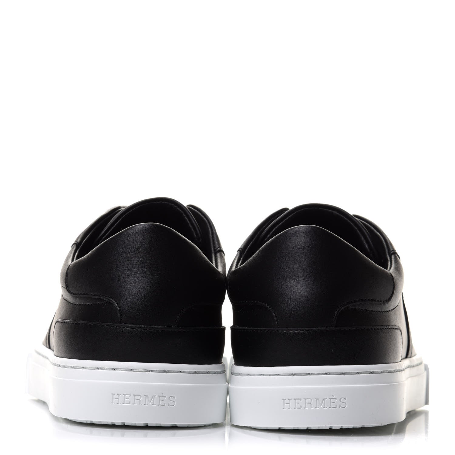 Hermes Calfskin Day Sneakers 37 Black 5 of 13