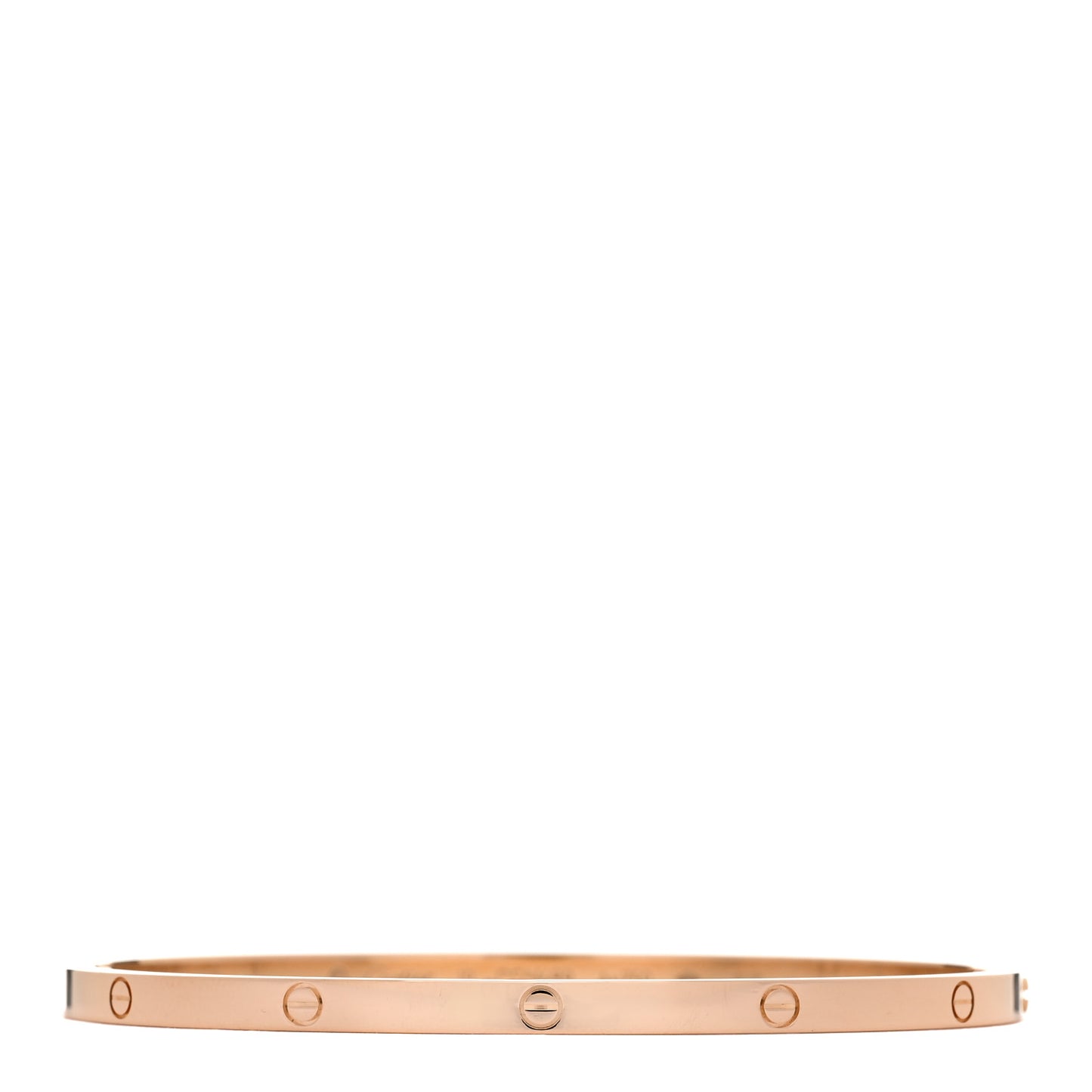 18K Pink Gold Small LOVE Bracelet 19