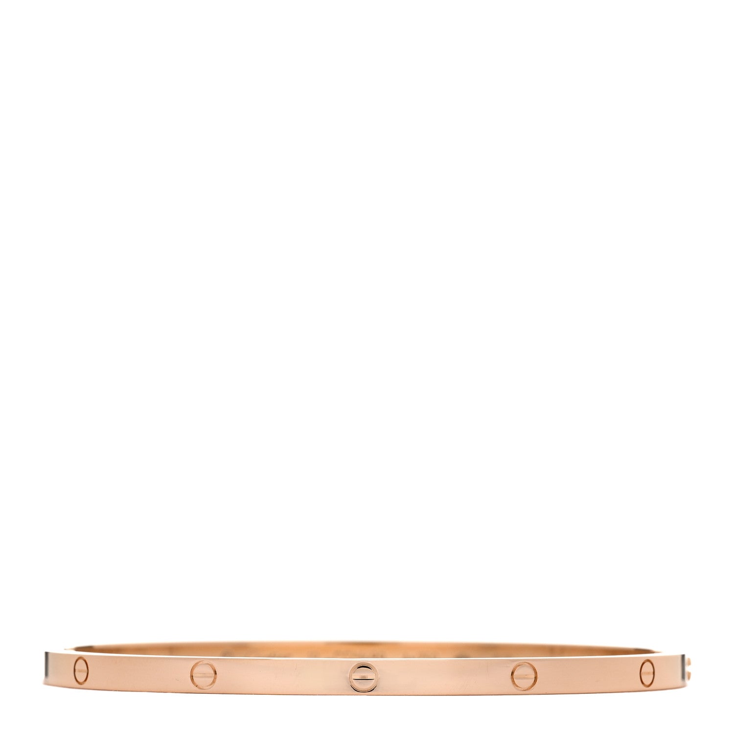 Cartier 18K Pink Gold Small LOVE Bracelet 19 1 of 6
