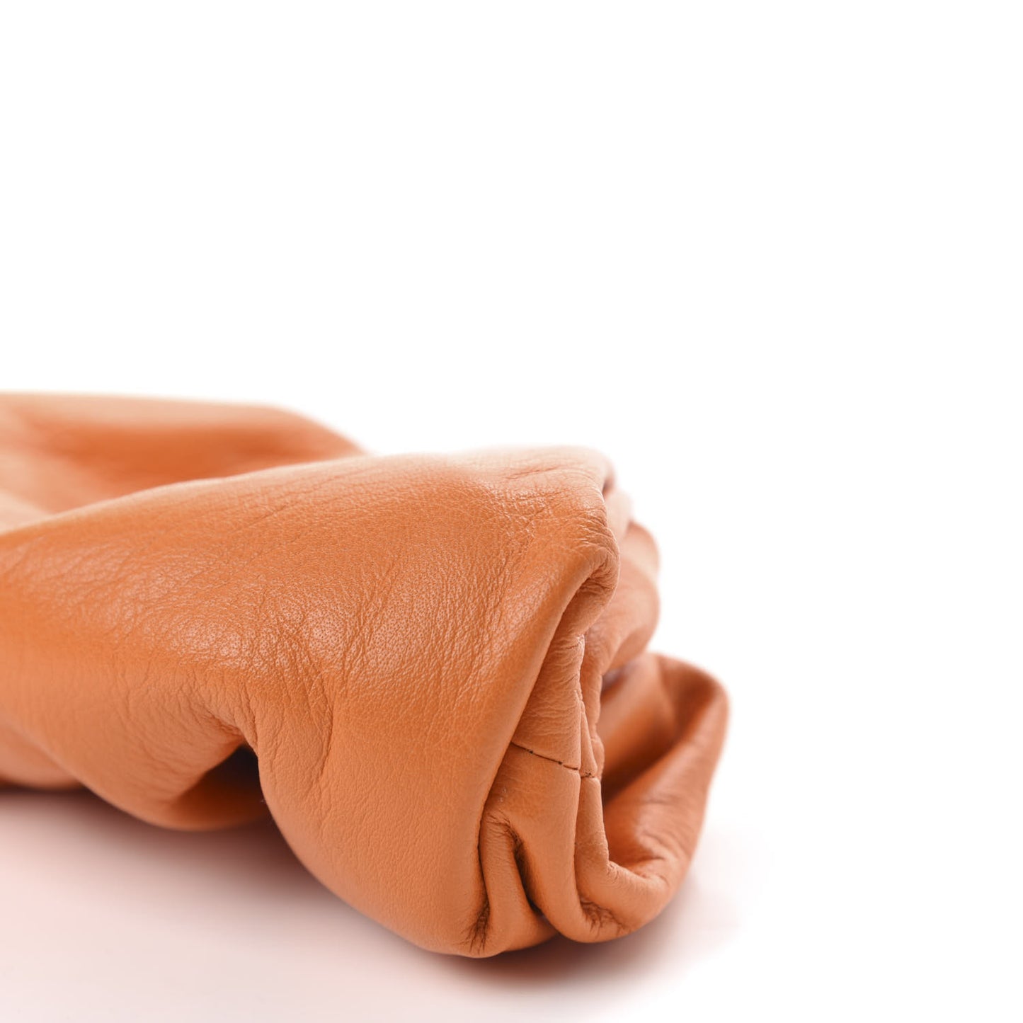 Butter Calfskin Coin Purse Light Orange