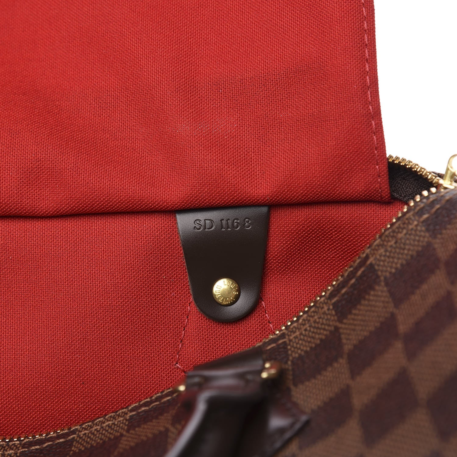 Louis Vuitton Damier Ebene Speedy Bandouliere 30 6 of 9