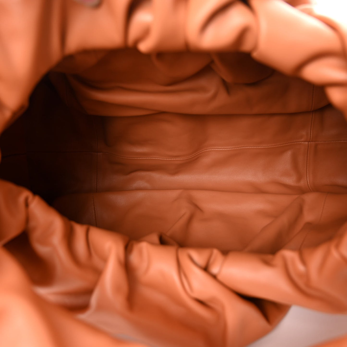 Smooth Butter Calfskin Large The Shoulder Pouch Clay