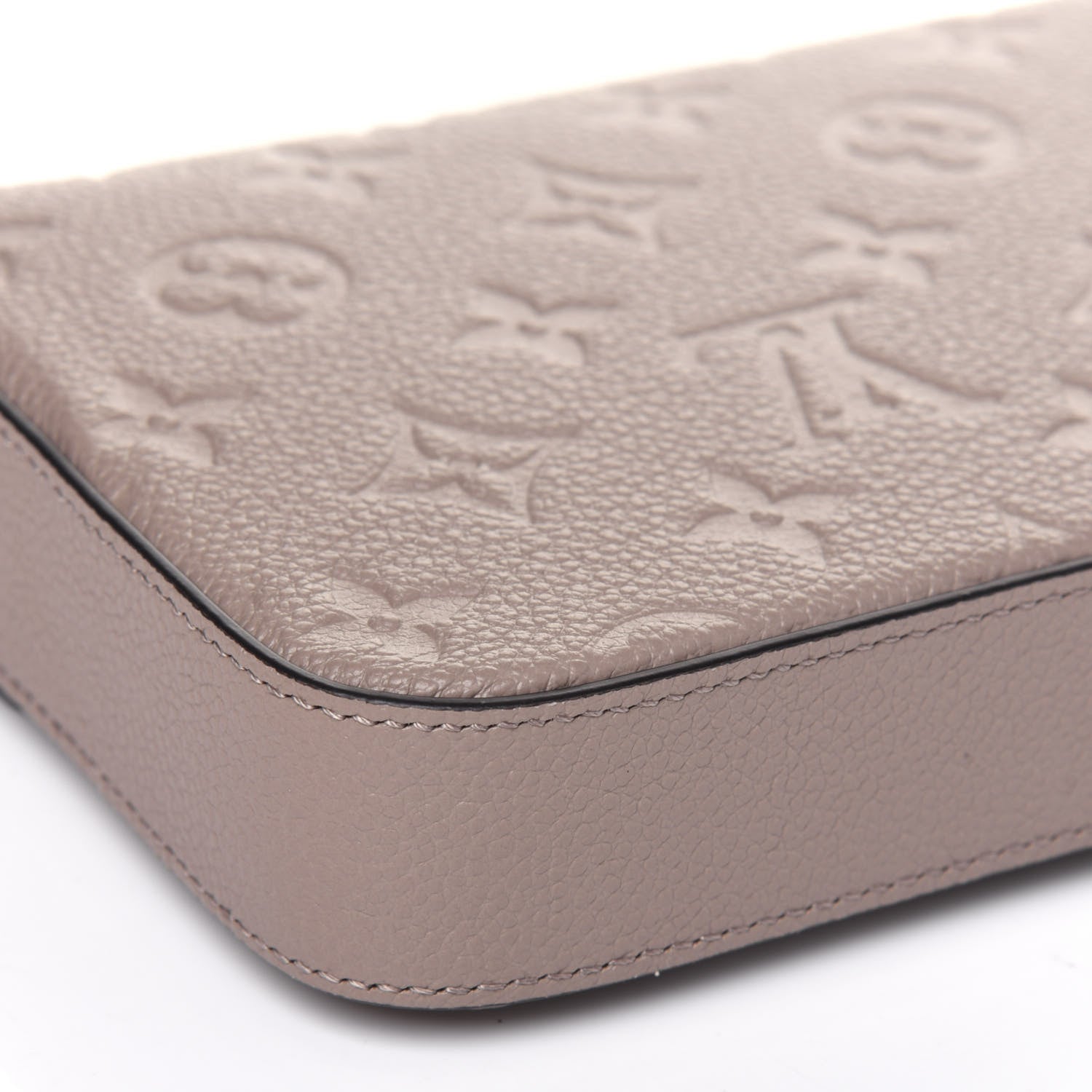 Louis Vuitton Empreinte Pochette Felicie Chain Wallet Tourterelle 12 of 14