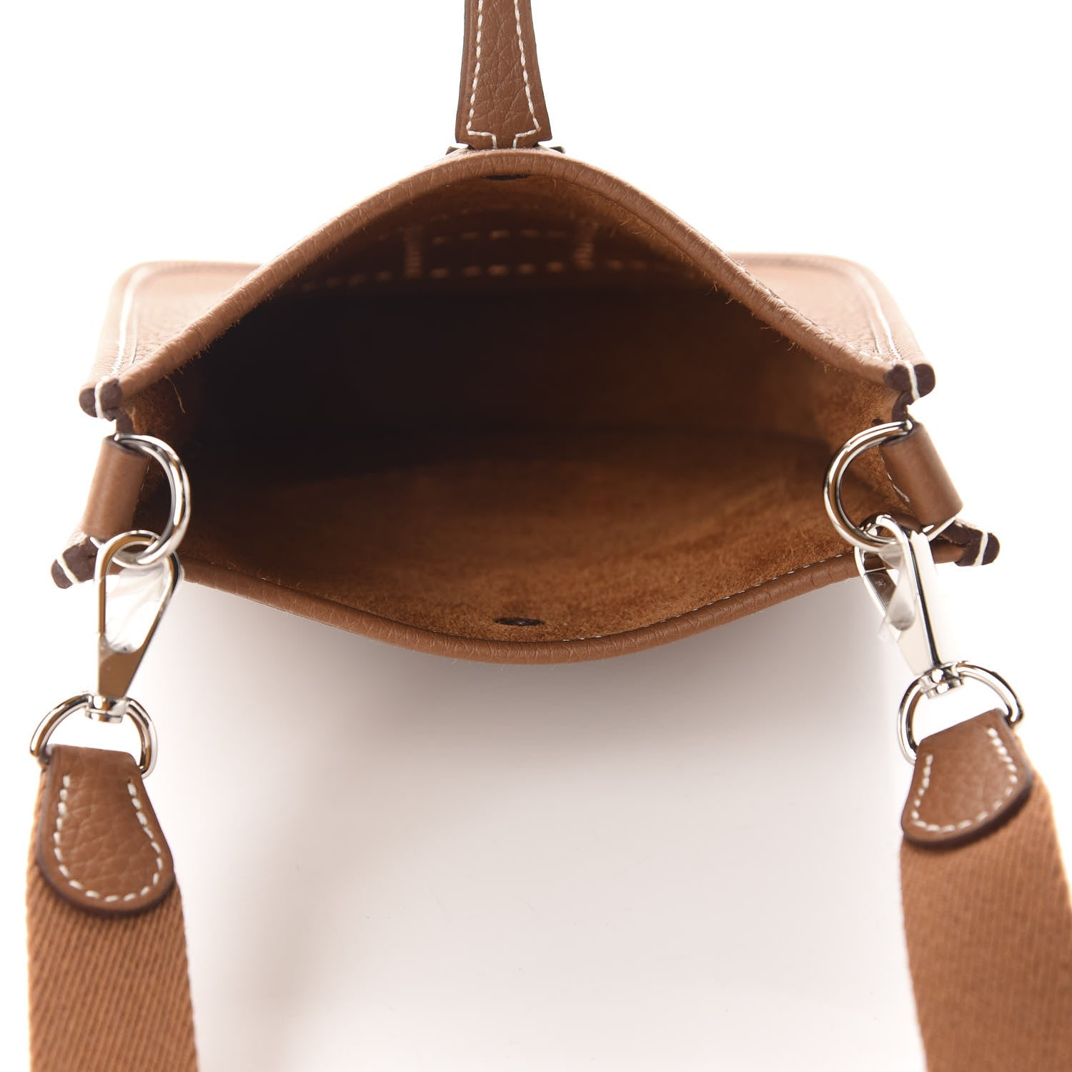 Hermes Taurillon Clemence Evelyne TPM Gold 5 of 11