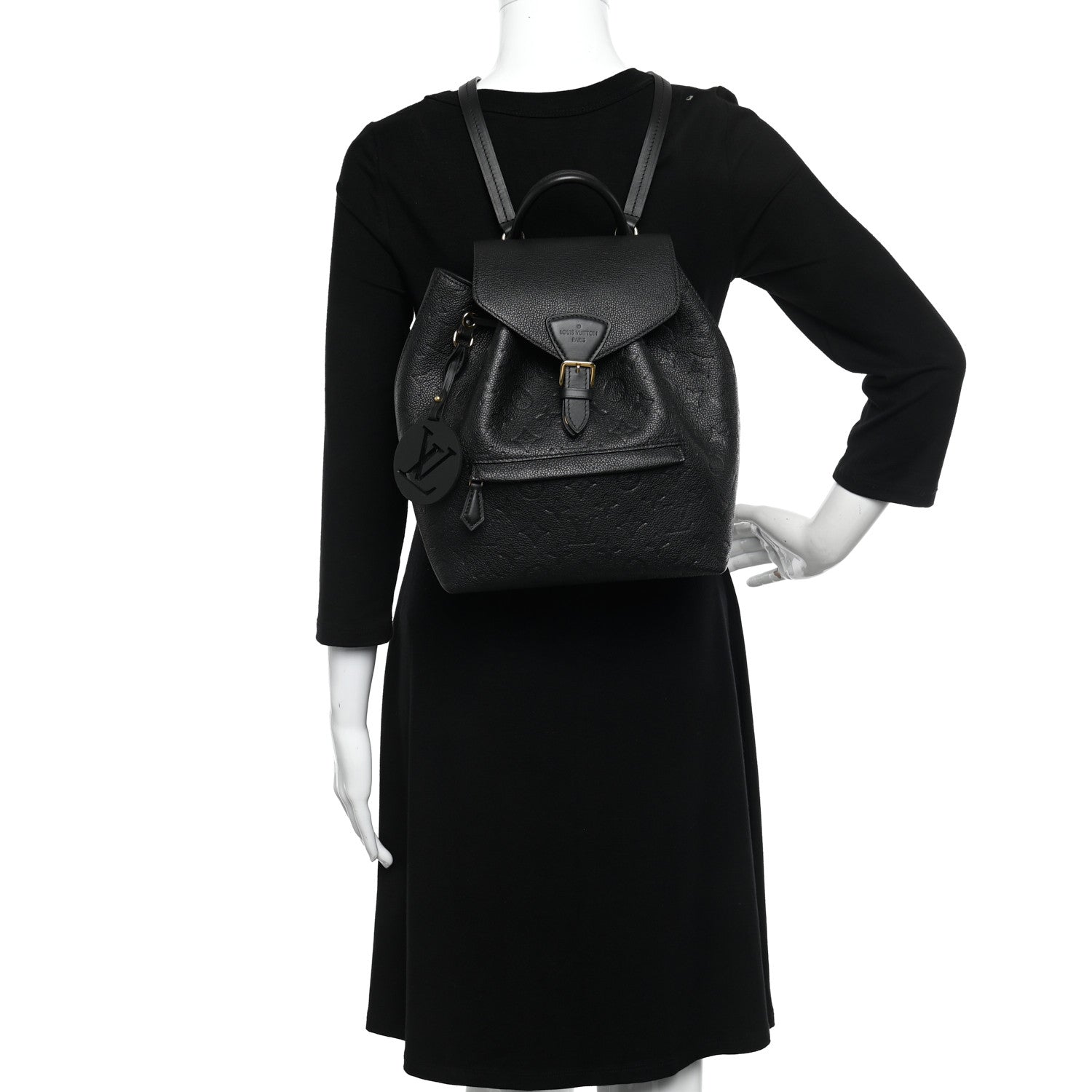Louis Vuitton Empreinte Montsouris PM Black 2 of 9
