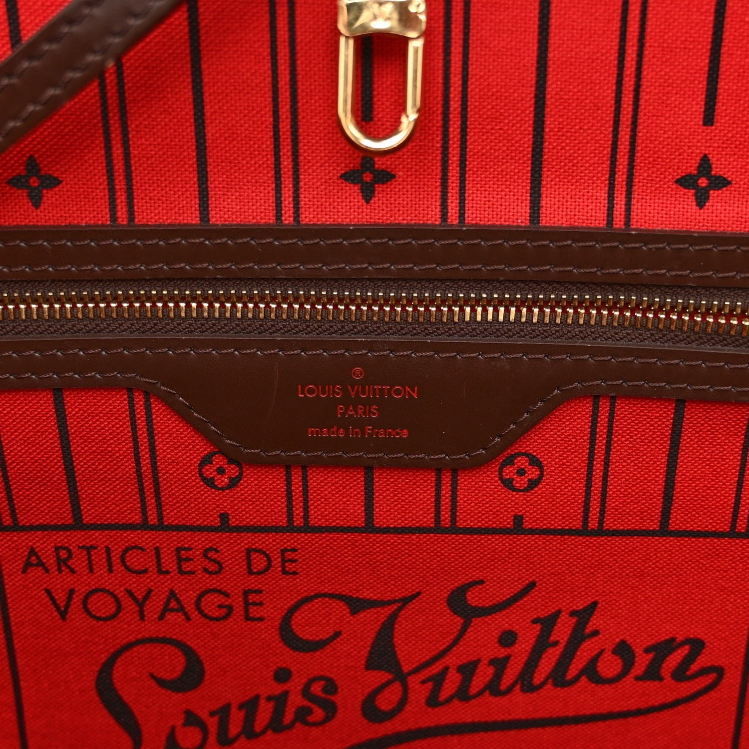 Louis Vuitton LOUIS VUITTON Damier Ebene Neverfull GM 6 of 11