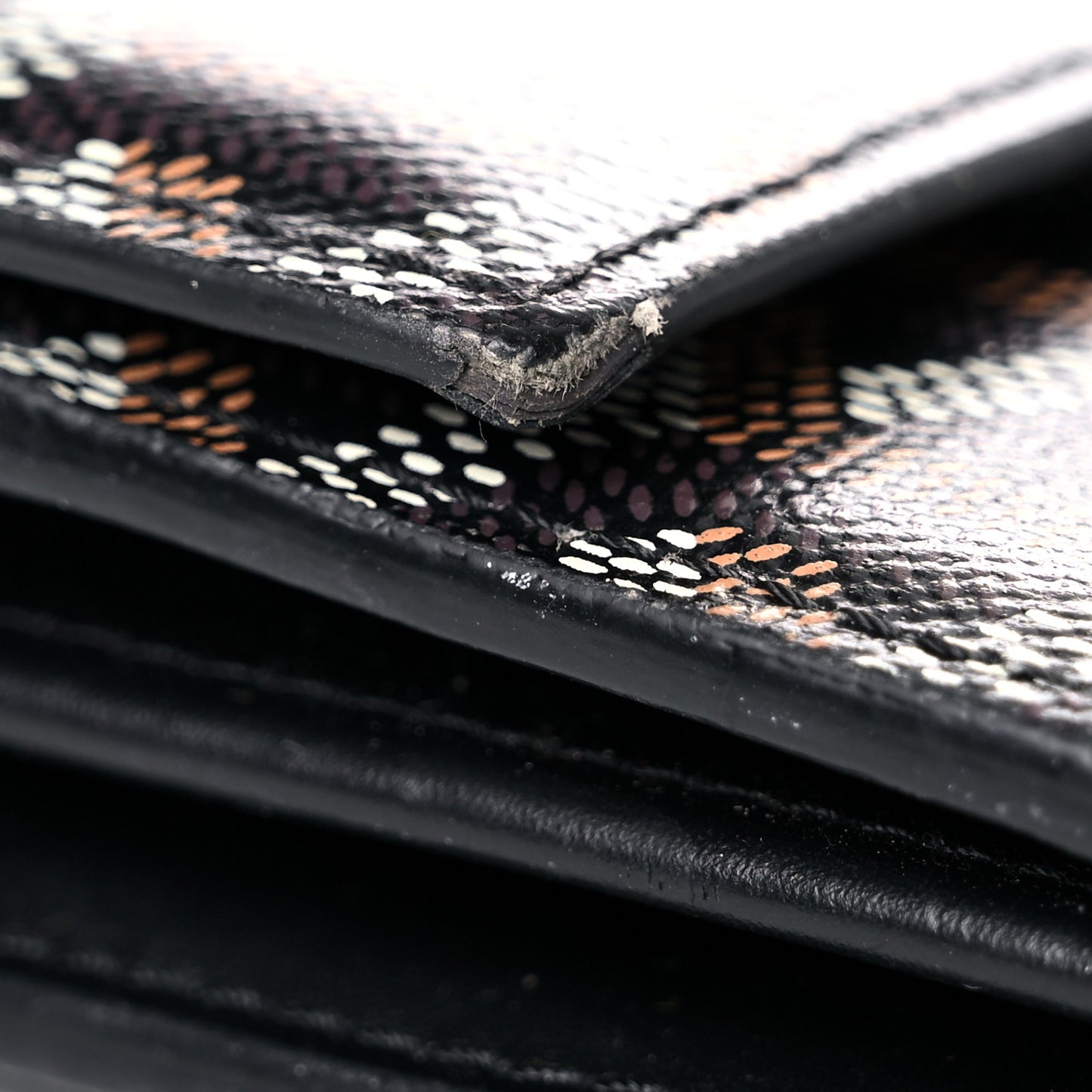 Goyardine Varenne Long Wallet Black
