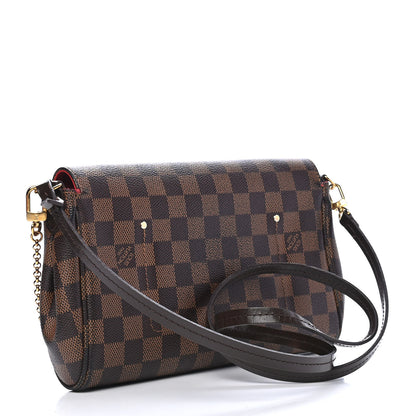 Louis Vuitton Damier Ebene Favorite MM 3 of 10