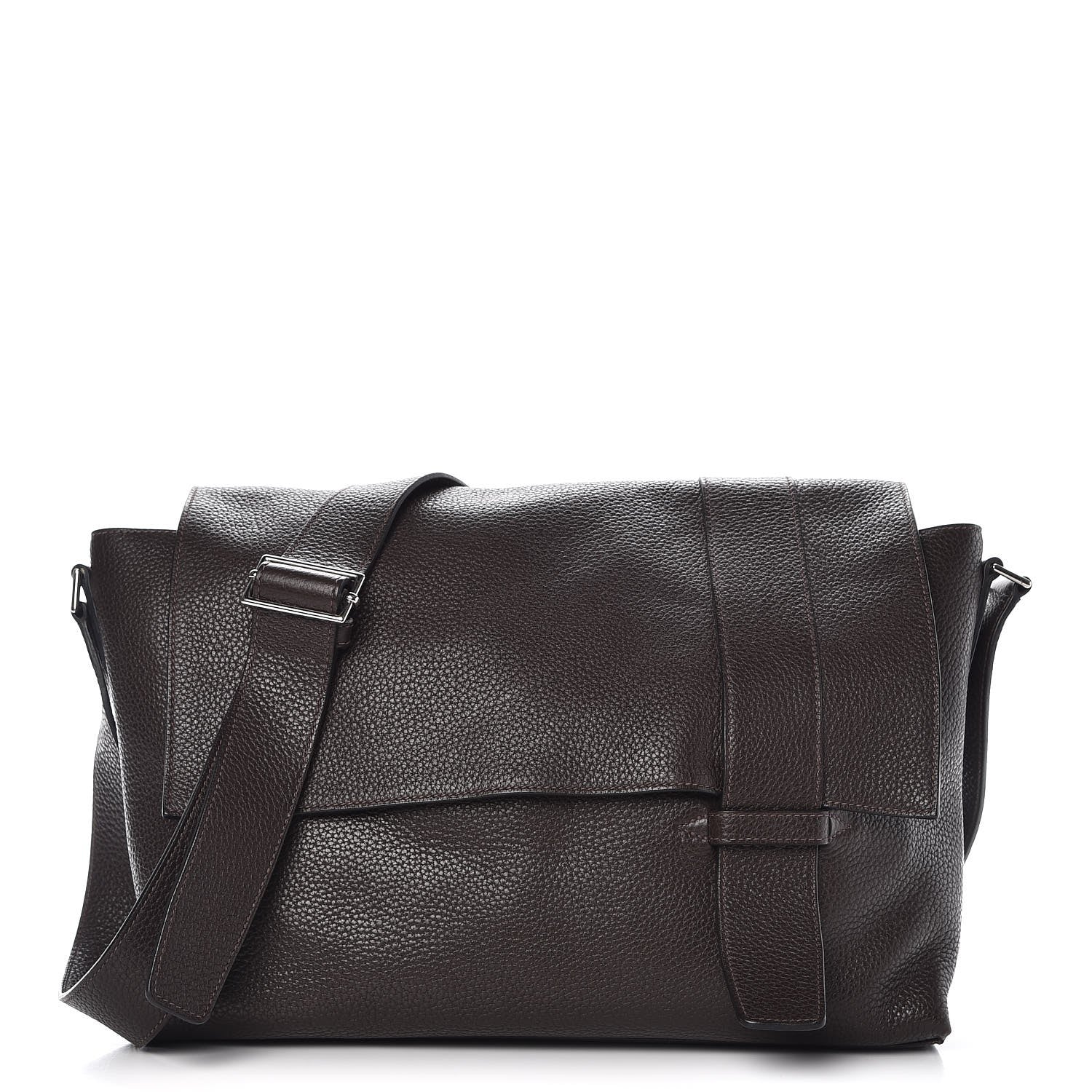 Hermes Taurillon Clemence Alfred 35 Chocolate 1 of 13