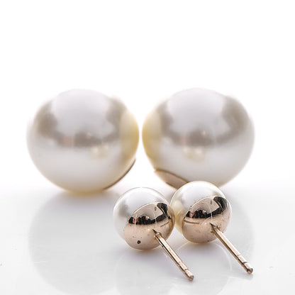 Christian Dior Pearl Mise En Dior Tribal Earrings 4 of 4