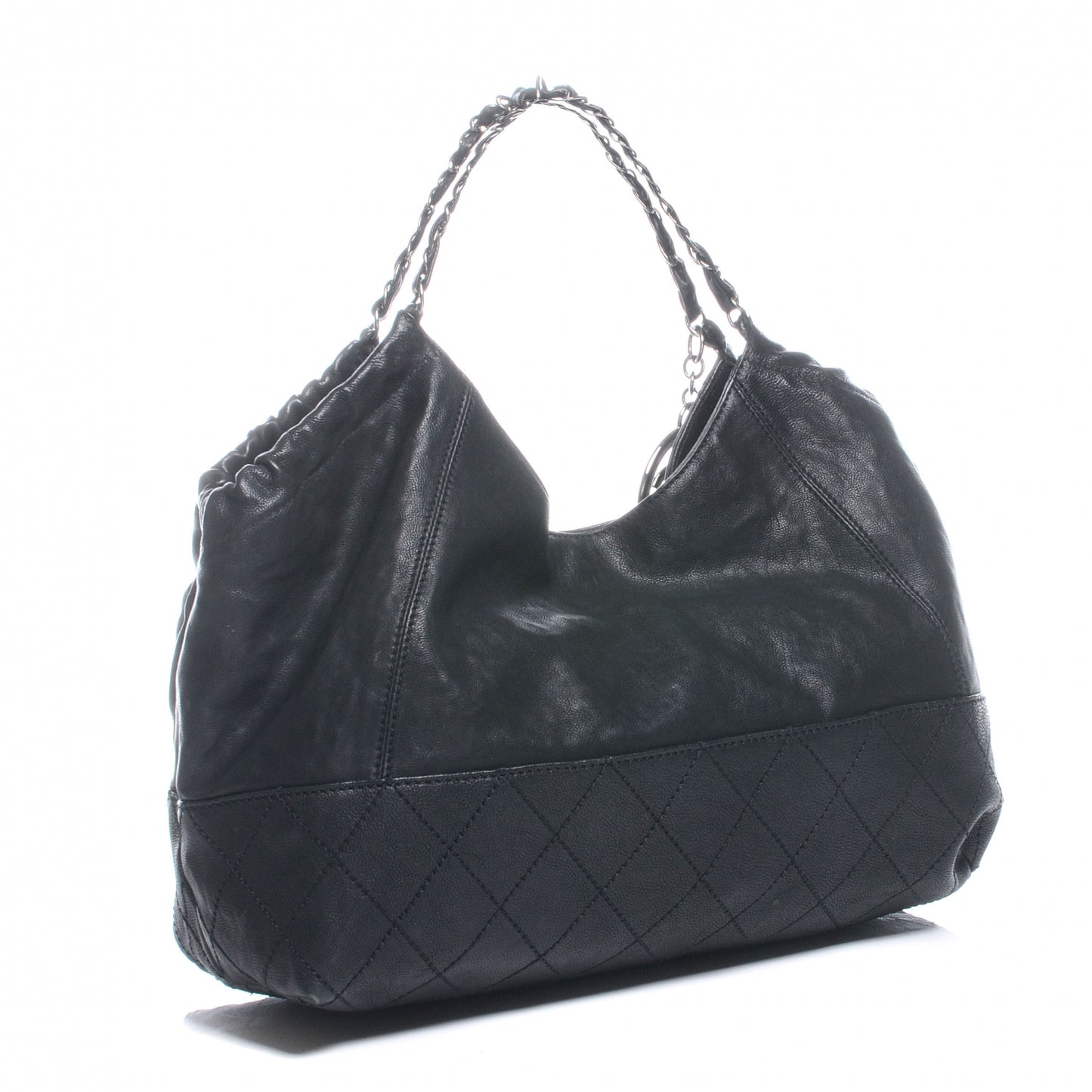 Calfskin Coco Cabas Black