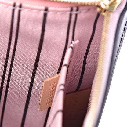 Louis Vuitton Monogram Neverfull MM GM Pochette Rose Ballerine 8 of 9