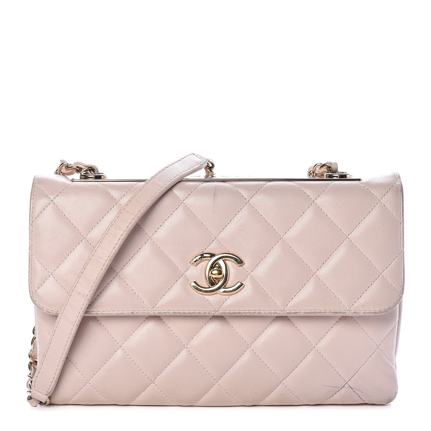 Chanel Lambskin Quilted Medium Trendy CC Flap Pink 1 of 17