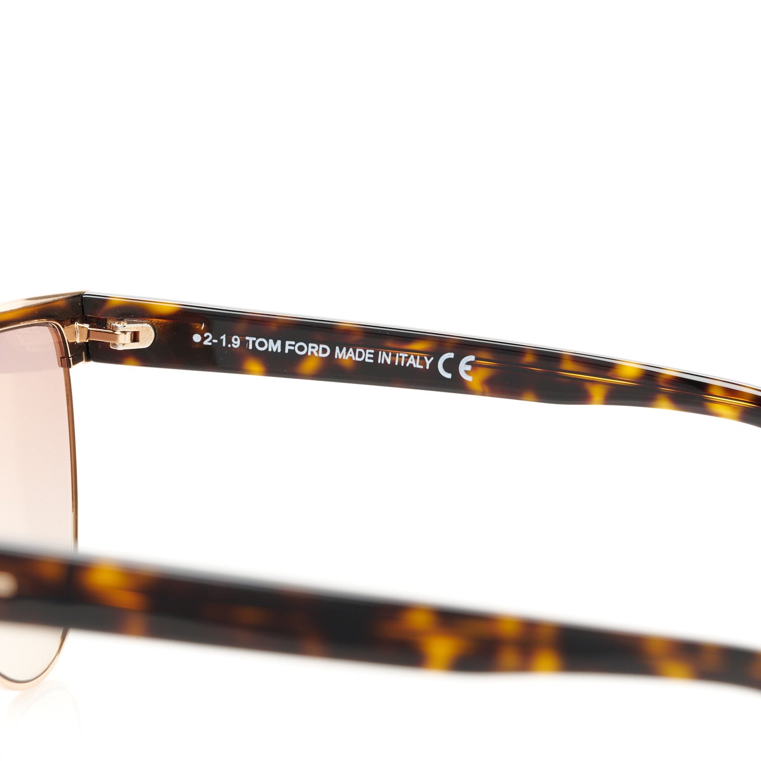 Tom Ford Stephanie Sunglasses TF570 Gold Havana 6 of 9