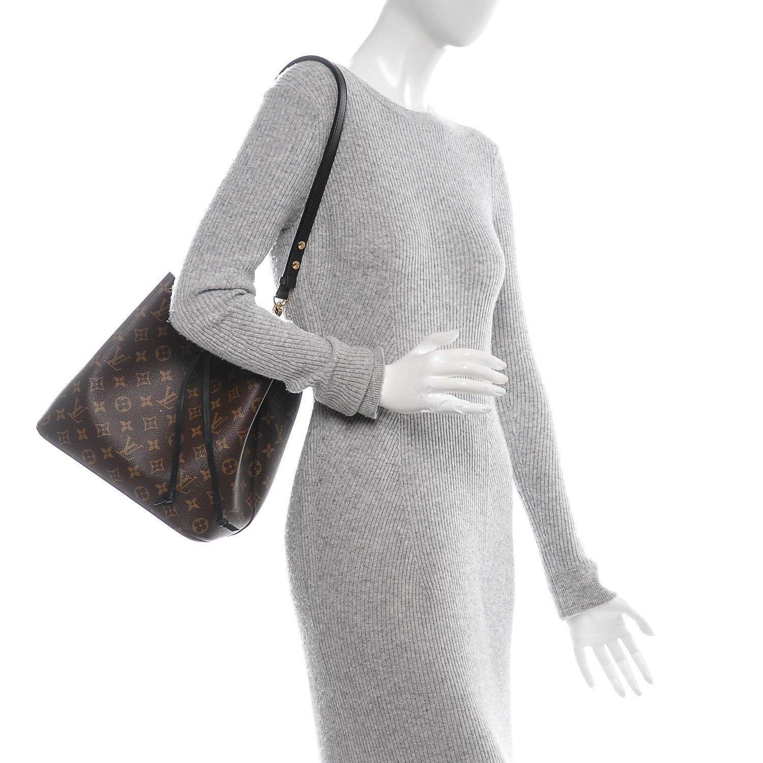 Louis Vuitton Monogram Neonoe MM Black 2 of 6