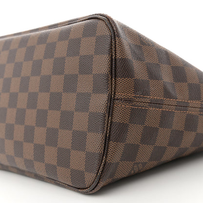 Louis Vuitton Damier Ebene Neo Neverfull MM Rose Ballerine 10 of 10