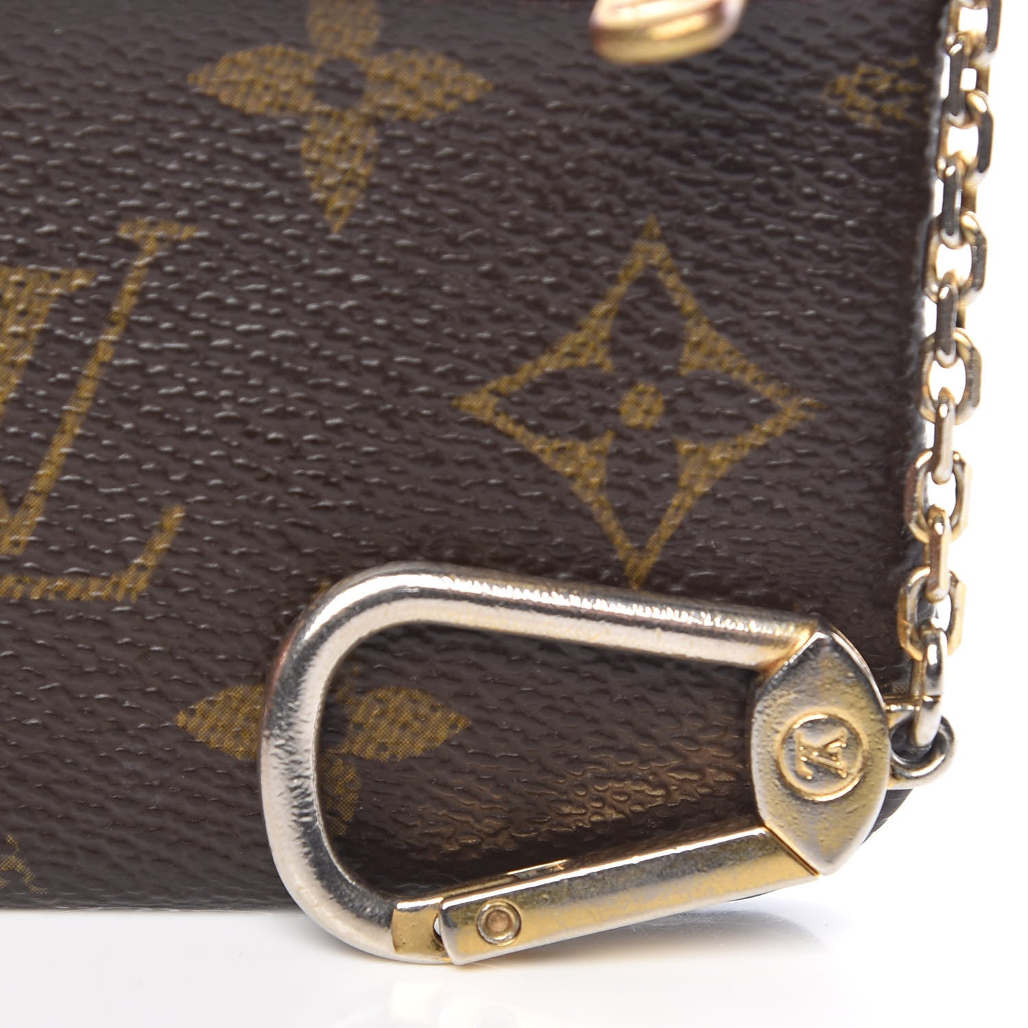 Louis Vuitton Monogram Key Pouch 9 of 9