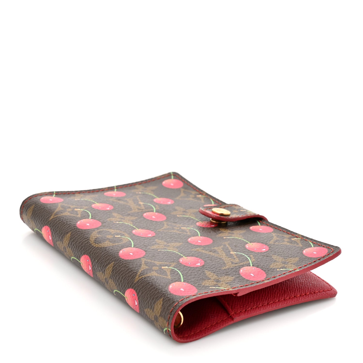 Louis Vuitton Monogram Cerises Small Ring Agenda Cover 4 of 7