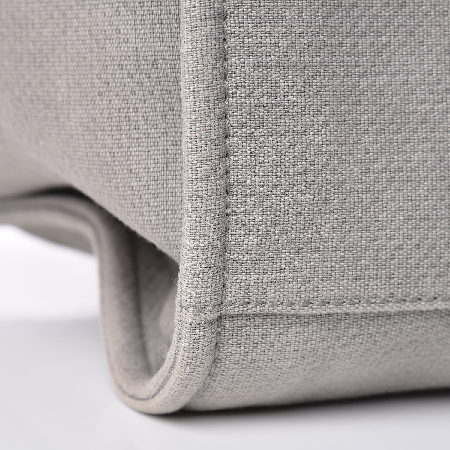 Chanel Canvas Large Deauville Tote Grey 11 of 16