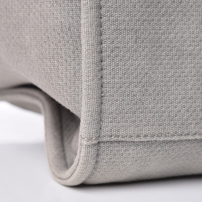 Chanel Canvas Large Deauville Tote Grey 11 of 16