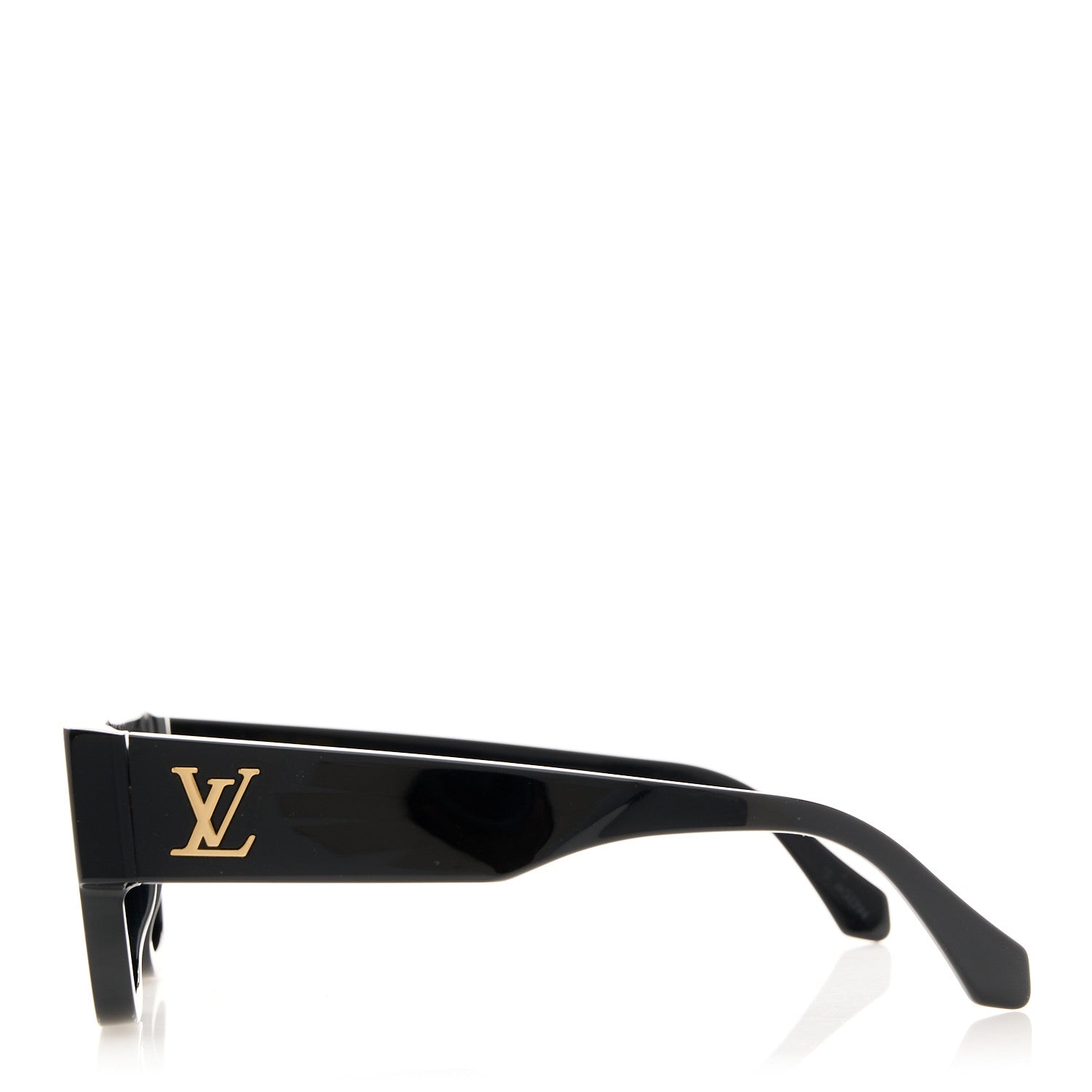 Louis Vuitton Acetate LV Clash Square Large Sunglasses Z2125W Black 2 of 8