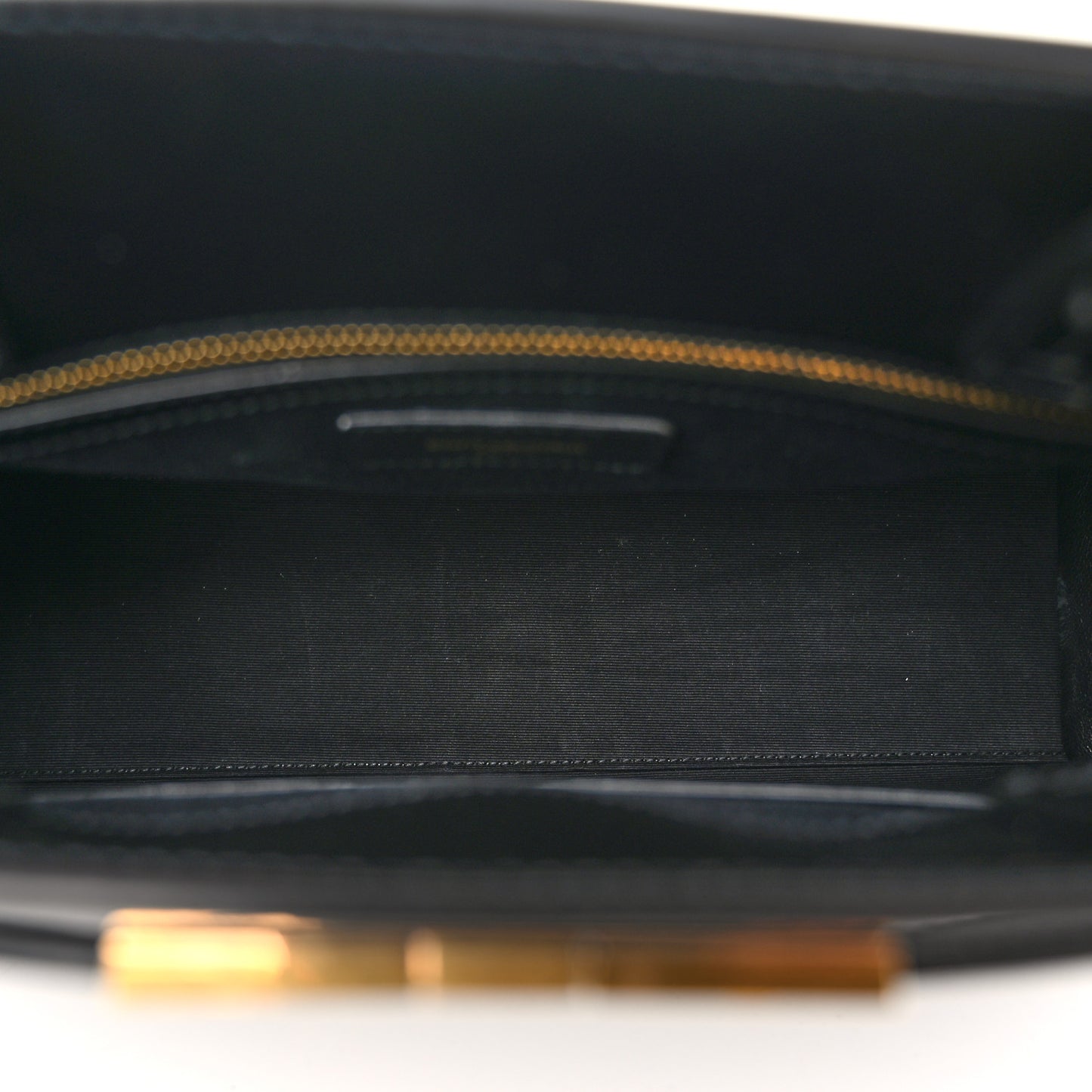 Calfskin Small Manhattan Shopper Tote Black