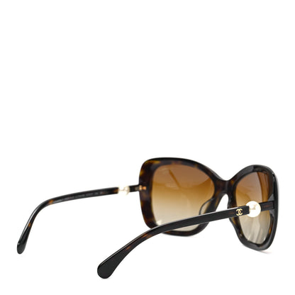 Chanel Pearl Polarized Square Sunglasses 5303-H Brown 4 of 6