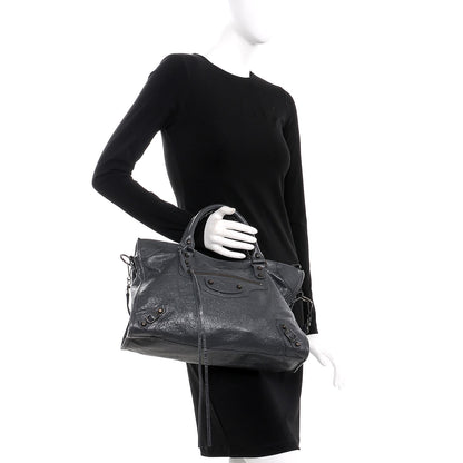 Balenciaga Agneau Classic Hardware City Gris Fossile 2 of 9