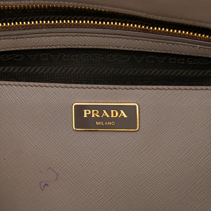 Prada Saffiano Large Galleria Double Zip Tote Argilla 6 of 18