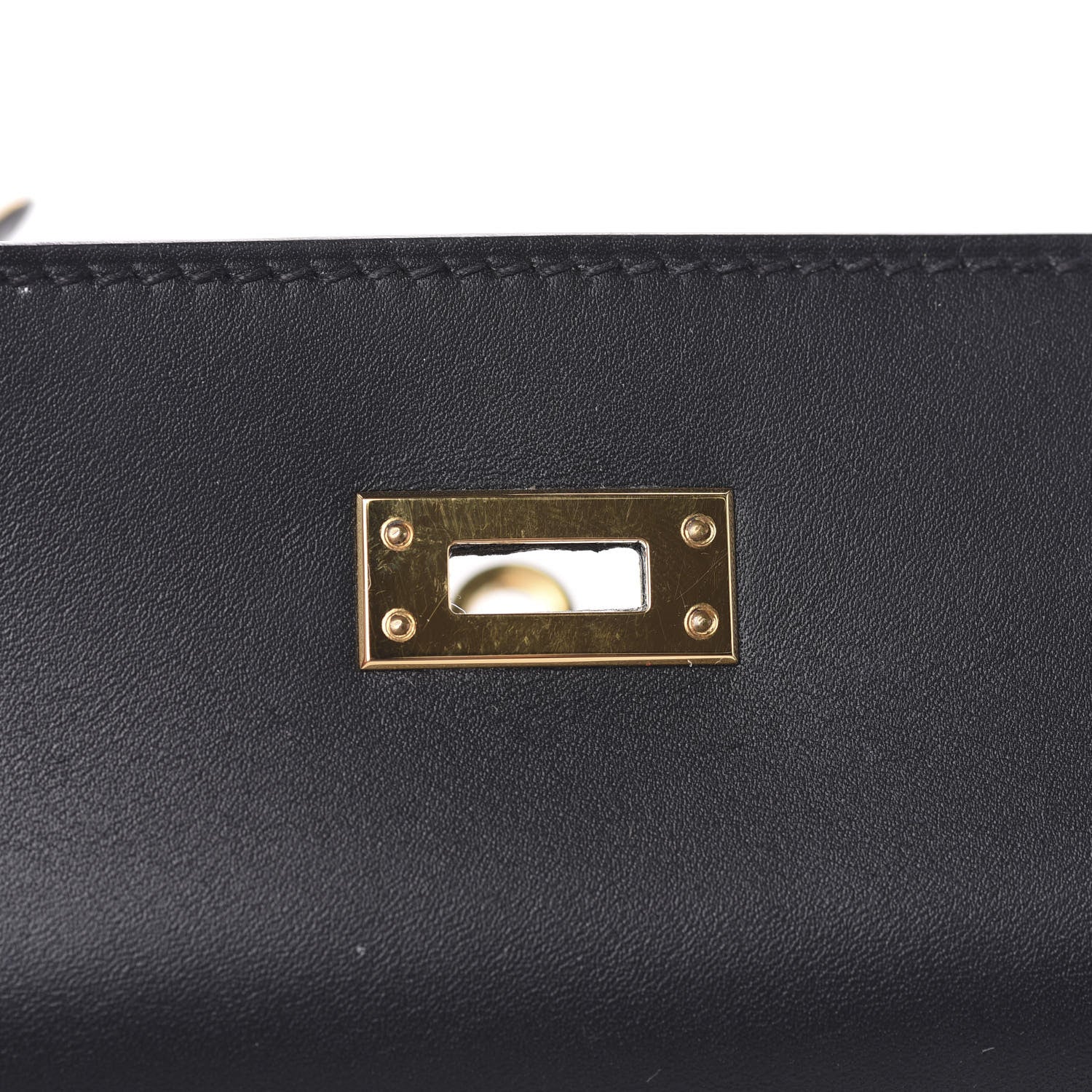 Hermes Sombrero Kelly Sellier 25 Black 28 of 36