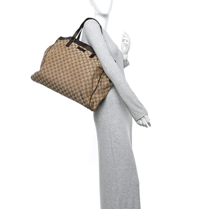 Gucci Soft GG Supreme Monogram Tote Dark Brown 2 of 9