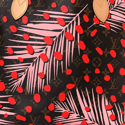 Louis Vuitton Monogram Jungle Dots Neo Neverfull MM Sugar Pink Poppy 13 of 13