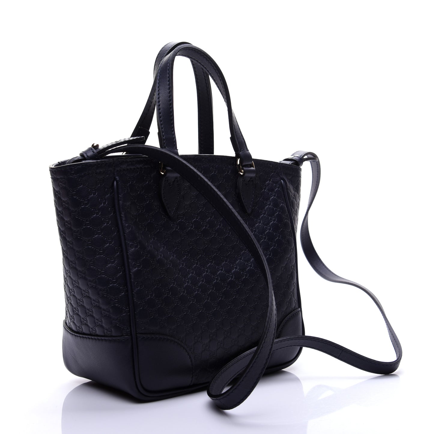 Microguccissima Small Bree Tote Navy