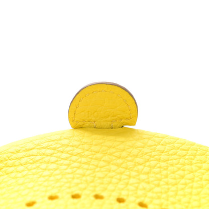 Hermes Taurillon Clemence Evelyne TPM Lime 7 of 14