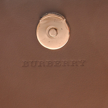 Burberry Haymarket Check Henley Wallet On Chain Mid Camel 6 of 8