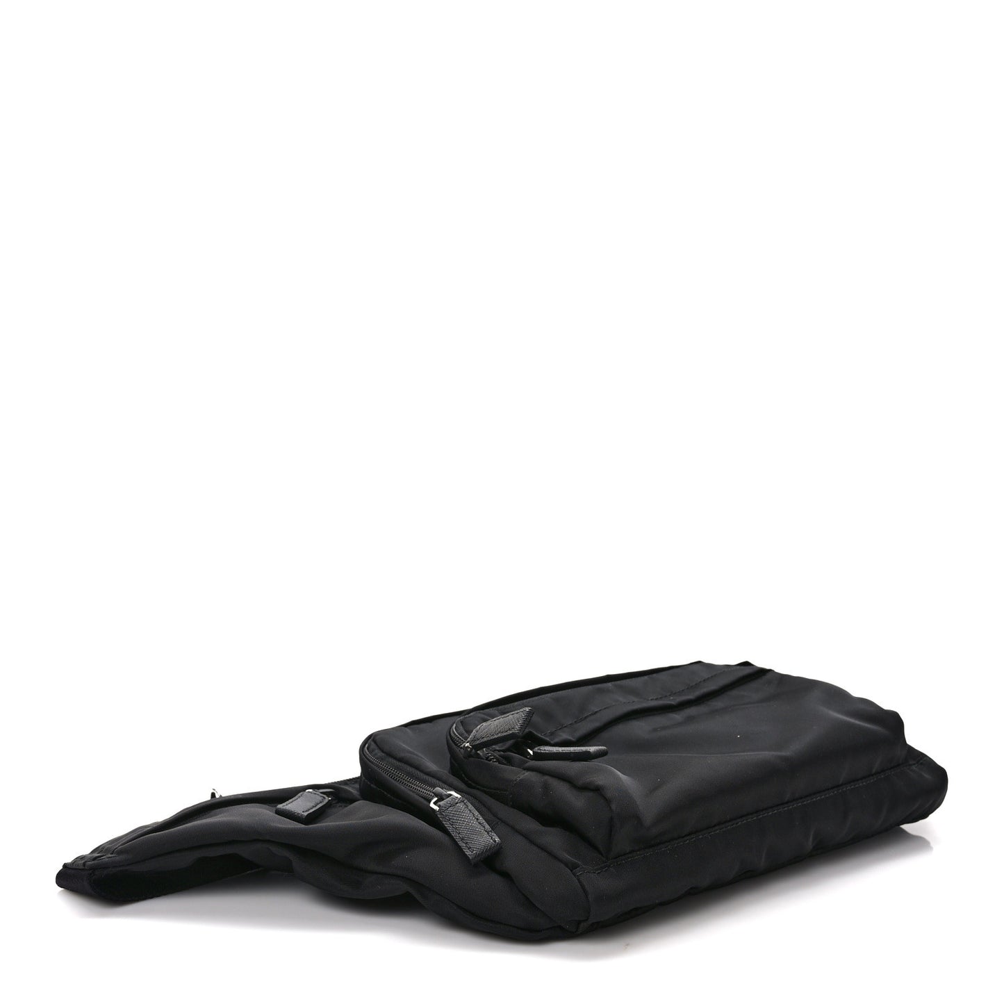Re-Nylon Tessuto Marsupio Belt Bag Black