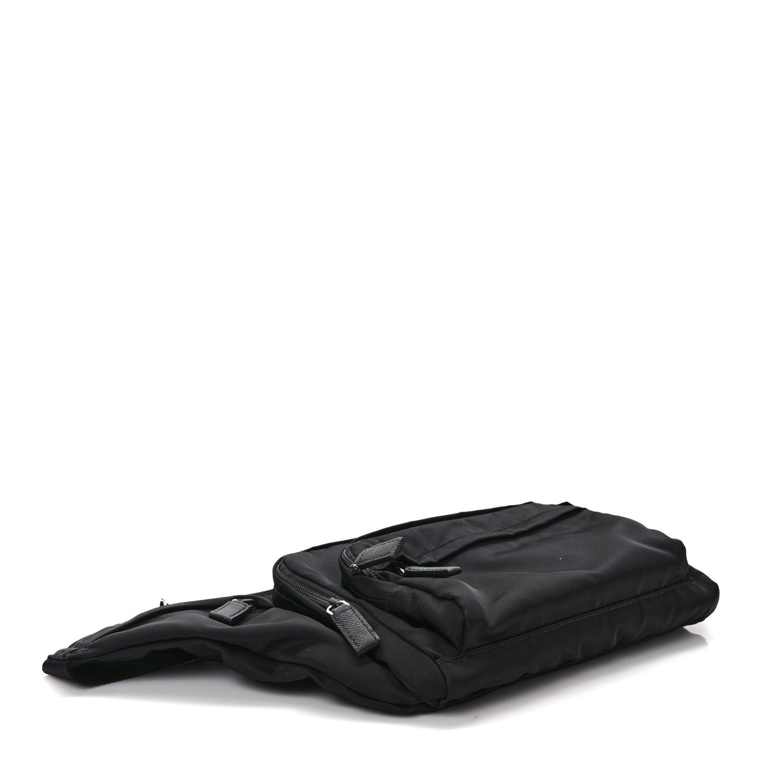 Prada Re-Nylon Tessuto Marsupio Belt Bag Black 4 of 9