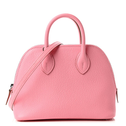 Hermes Chevre Mysore Mini 1923 Bolide Rose Confetti 1 of 11
