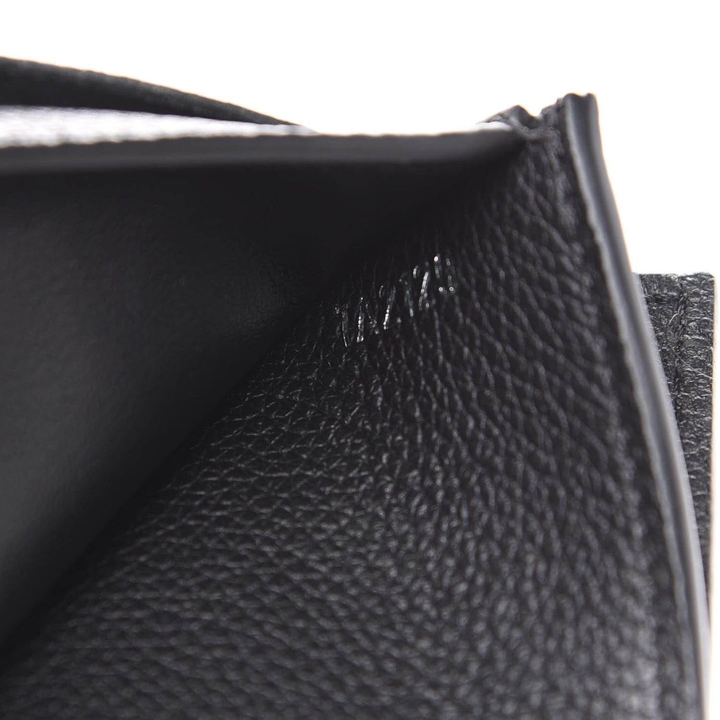 Soft Calfskin My LockMe Compact Wallet Black